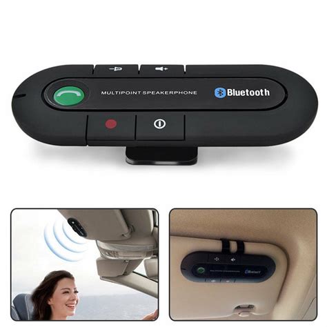 Universal Bluetooth Car Kit Wireless Handsfree Car Visor Bluetooth Car