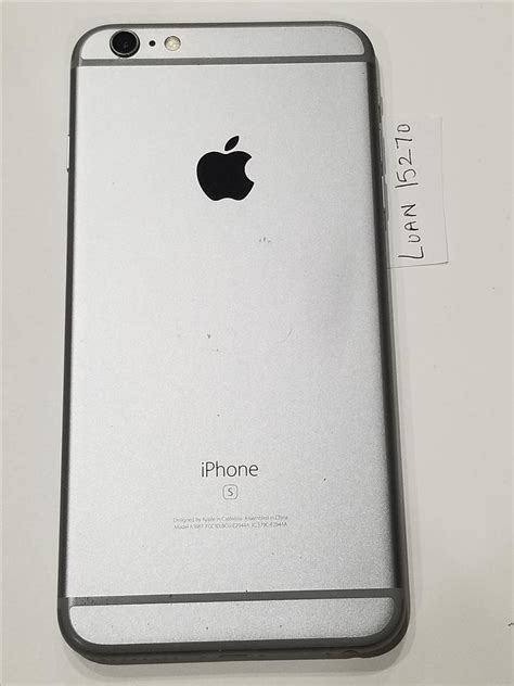 Apple Iphone 6s Plus Verizon Silver 16gb A1687 Luan15270 Swappa