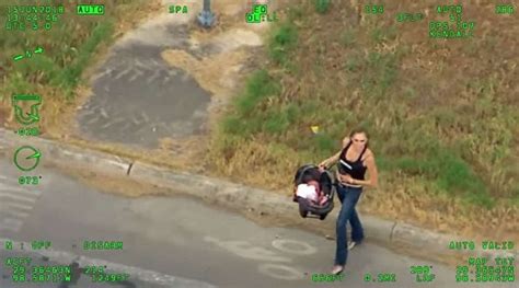 Woman With Baby Leads Police On 100 Mph Chase Before Crashing Trying