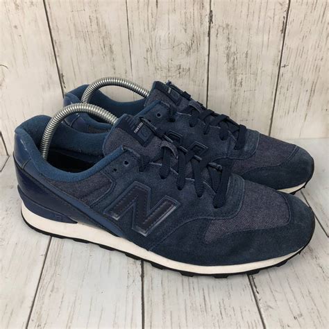 New Balance New Balance 696 Blue Suede Athletic Sneakers Womens Grailed