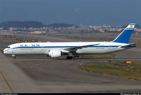 X EDF El Al Israel Airlines Boeing Dreamliner Photo By Brian