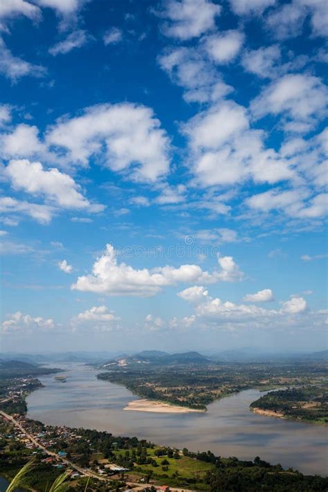 Blue Sky And River From Viewpoint Stock Photo Image Of Countries