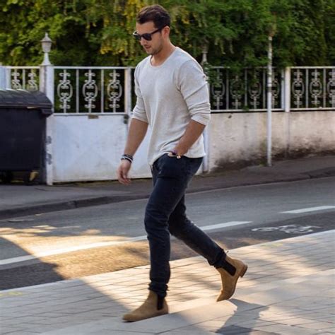 The Ultimate Chelsea Boot Inspo Album Boots Outfit Men Chelsea Boots