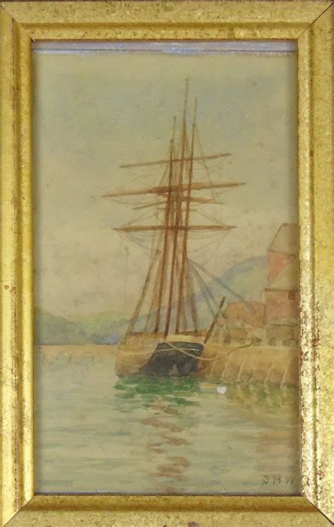 Where can i get information about my account? Antique Watercolour Of Sailing Ship 19th Century Cornwall | 724264 | Sellingantiques.co.uk