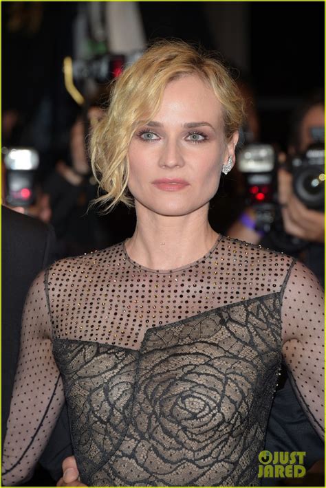 Diane Kruger Wears A Sheer Gown For Cannes Film Premiere Photo 3906127