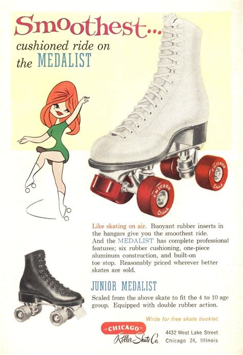 The Groovy Archives Roller Skates Vintage Vintage Ads Chicago