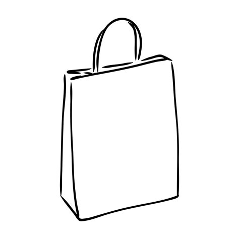 Plastic Bag Vector Sketch 7310796 Vector Art At Vecteezy