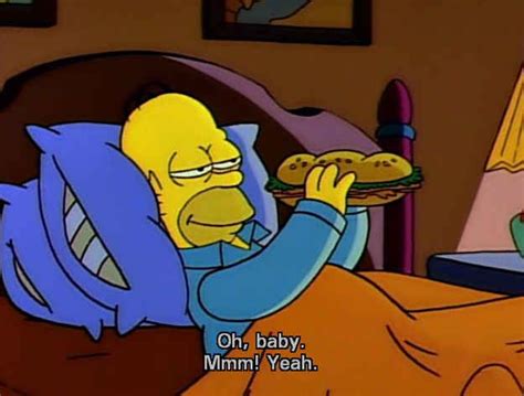 In Bed Homer Simpson Simpsons Art The Simpsons