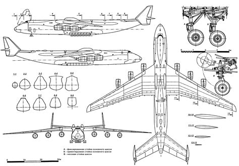 Aircraft Blueprint Model Planes Blueprints Blueprint Drawing