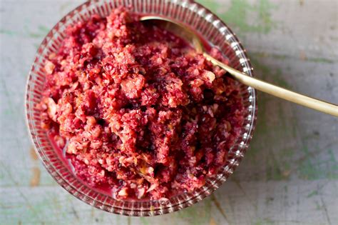 It's also perfect for the holiday . Cranberry-Walnut Relish | Walnut recipes, Relish recipes ...