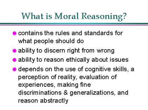 Moral reasoning is a study in psychology that overlaps with moral philosophy. What is Moral Reasoning?