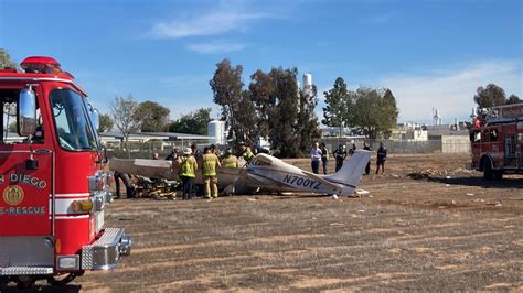 Update Pilot Dies Following Plane Crash At Montgomery Field