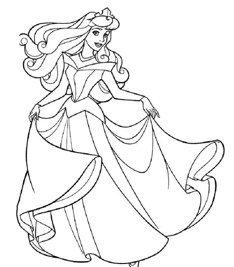 They dress up like a princess and enjoy pretending like one. Princess coloring pages to download and print for free