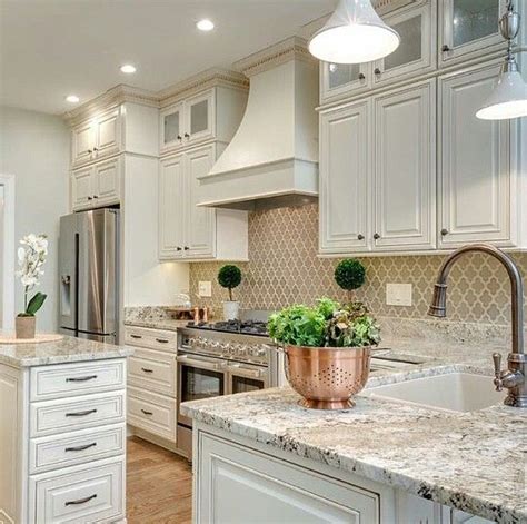 46 Elegant White Kitchen Cabinets Decor Ideas Beautiful Kitchen