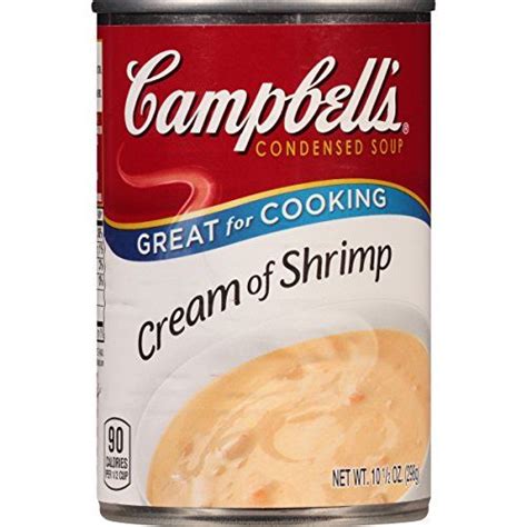 Campbells Condensed Soup Cream Of Shrimp 105 Ounce Pack Of 12 You