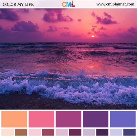 Color Palette #092218 - Color My Life | Sunset color ...