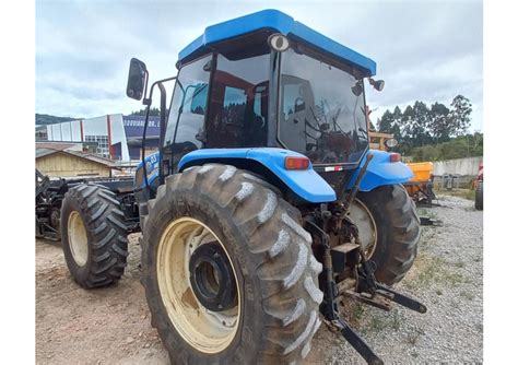 Trator New Holland Tl 95e Cabinado Reversor Mecânico Agrofy