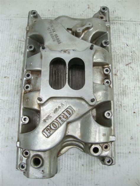 Factory Ford 351 Windsor Buddy Bar Aluminum Intake Manifold C9ox 9424 A Vintage Mustang Forums