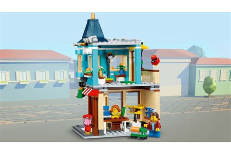 Indulge a lego creator 3in1 fan's love of detailed models in this townhouse toy store (31105) set. LEGO 31105 Creator Woonhuis en speelgoedwinkel - Unieke ...