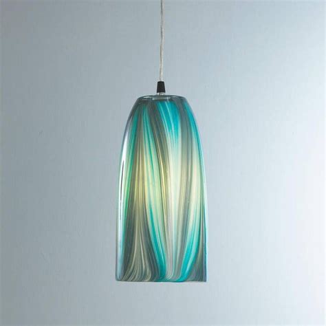 top 15 of turquoise blue glass pendant lights