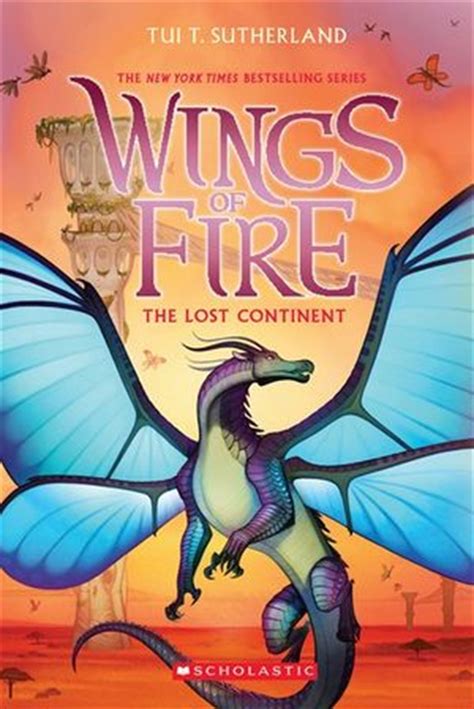 Buy Wings Of Fire Book 11 The Lost Continent By Tui Sutherland T In