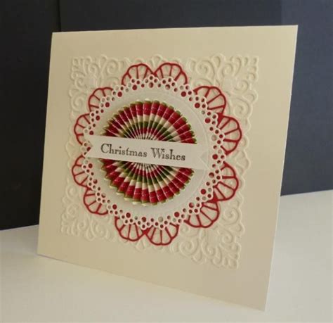 Christmas Rosette By Sistersandie Cards And Paper Crafts At