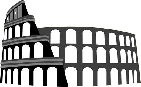 Roman Colosseum Drawing Step By Step