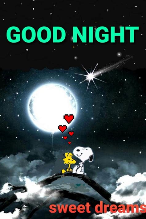 スヌーピーgood Night Good Night Greetings Snoopy Pictures Good Night 