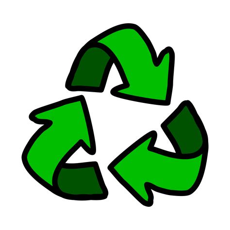 Recycle Arrows Icon 551238 Vector Art At Vecteezy