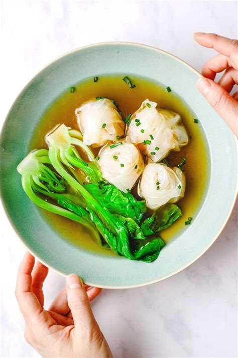 Making wonton wrappers at home is funny and easy. Easy Wonton Soup With Gluten-Free Wontons | I Heart Umami®