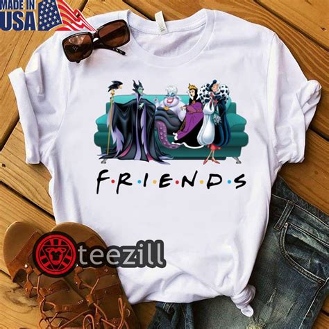 Disney Villains Mixed Friend Shirt Halloween 2019 T Shirt Teezill