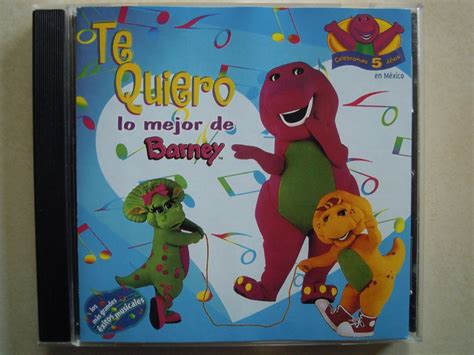 Barney Cd Te Quiero Lo Mejor De Mercado Libre