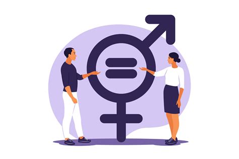 Gender Equality Concept 3009918 Vector Art At Vecteezy