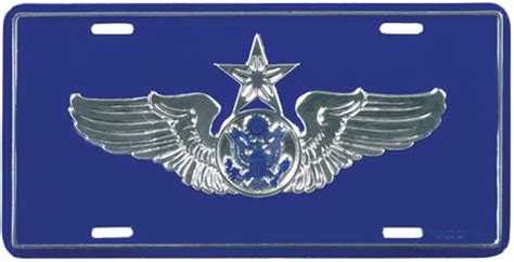 Laf14 Usaf Senior Aircrew Enlisted License Plate Us Military