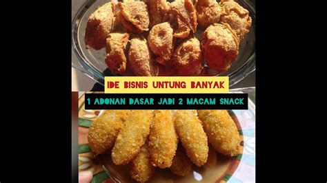 Mau coba di halaman rumah? Ide bisnis untung banyak, 1 adonan bisa jadi 2 macam snack ...