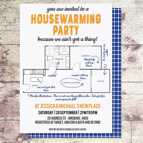 Funny Housewarming Invitation We Got Nothing Myinsanity