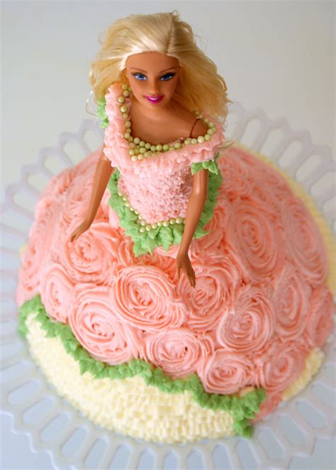 A Little Loveliness Barbie Doll Cake