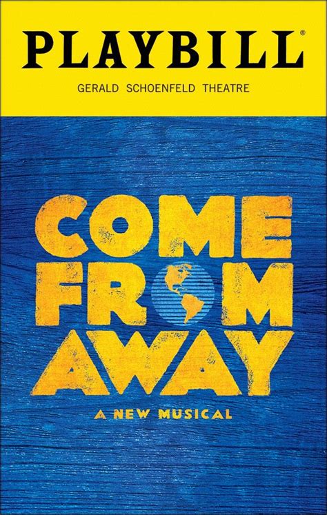 Come From Away Broadway Seen January 2020 At Dpac In 2020 Broadway