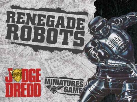 Tmp Renegade Robots Boxed Set Released For Judge Dredd