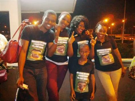 Fans And Friends Welcome Bbas Tayo Faniran Mm1 Airport Photos