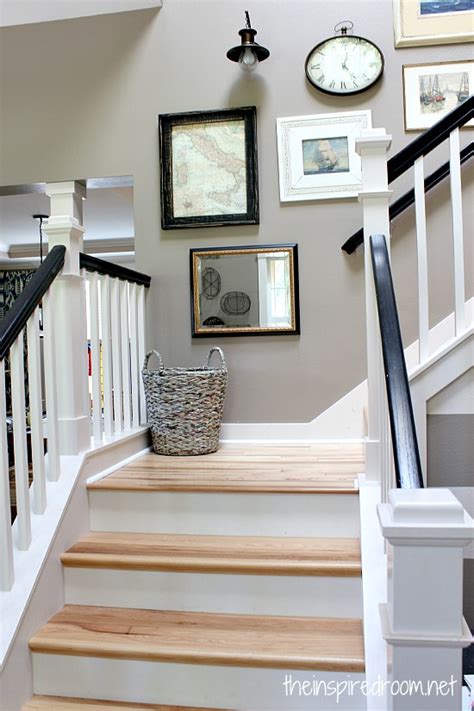 Hickory Hardwood Flooring And Staircase Makeover
