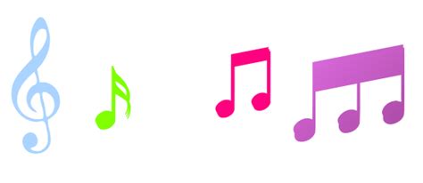 Colorful Music Notes Border Free Download On Clipartmag