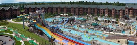 Outdoor Waterparks Wilderness Resort Wisconsin Dells Wi