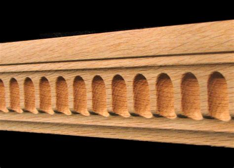 Moulding Fluted Carved Wood