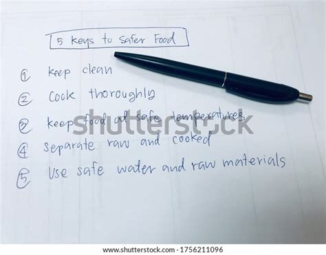 Keys Safer Food Food Safety Stock Photo Shutterstock
