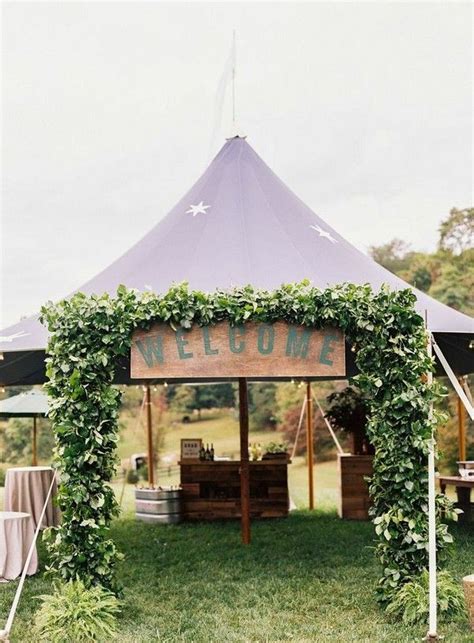 18 Outdoor Wedding Entrance For Tented Wedding Oh The