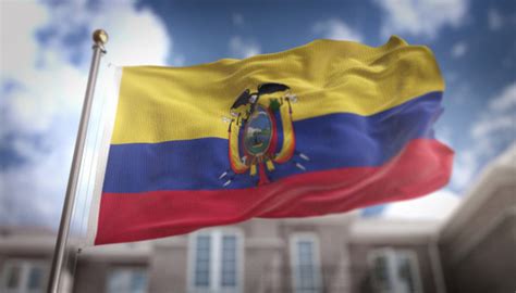 Bandera De Ecuador Tarjeta De La Bandera De Ecuador Festividades De Images And Photos Finder