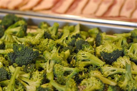This crunchy broccoli salad loaded with bacon, carrots, and almonds will be the star side dish of your next bbq. Roasted Broccoli Salad with Bacon & Pecans | Healthy ...