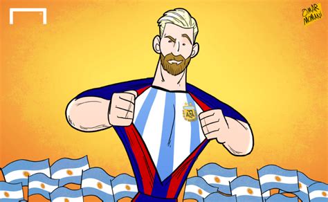 Omar Momani Cartoons Super Messi Returns