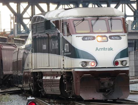 Amtrak 470 Emd F59phi Zack Heistand Flickr